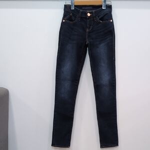 ROCK & REPUBLIC | Women's Dark Wash Low Rise Skinny Stretchy Jeans